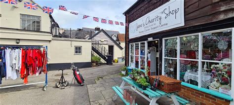 Romsey charity shop .